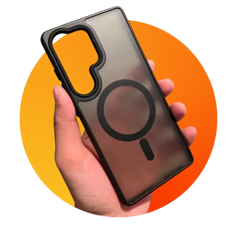 S22 Ultra ربل مات نصف شفاف