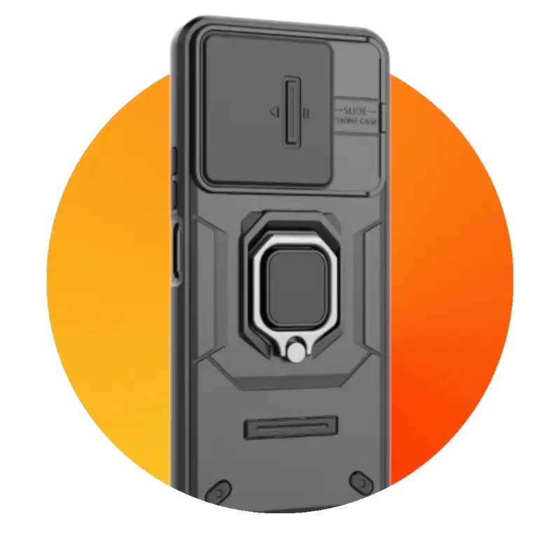 A34 درع مع غطاء كاميرا